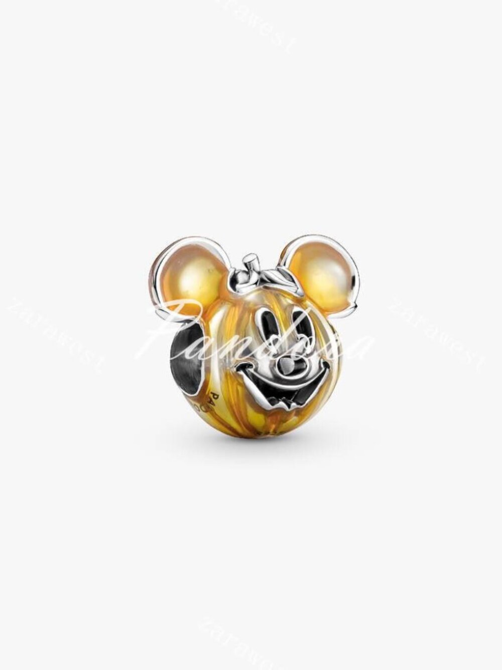 Pandora Disney Mickey Mouse Pumpkin Charm